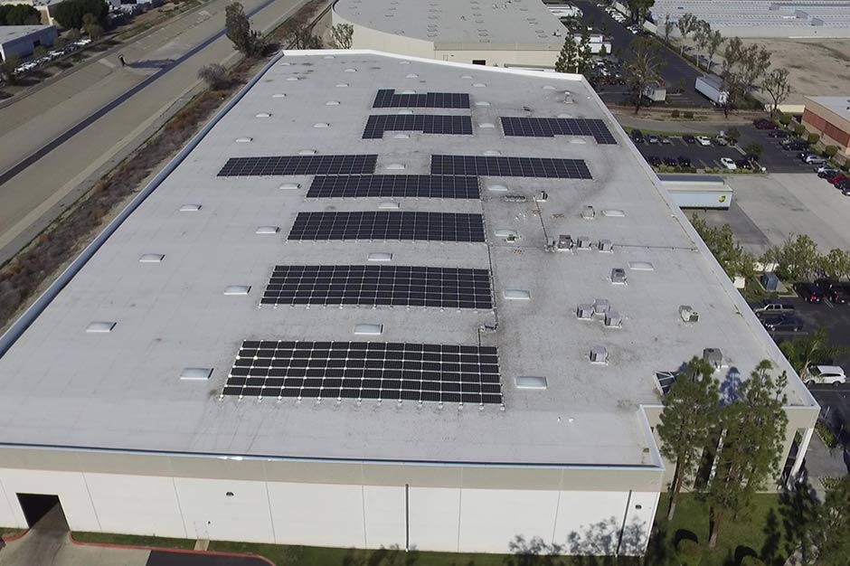 Cerritos, CA: Commercial Rooftop Solar PV Installation